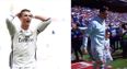 Cristiano Ronaldo terrifies young mascot as she walks on to the pitch beside him