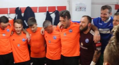 Paul Konchesky, Jamie O’Hara and R.Kelly combine for the strangest pre-match team talk you’ll see