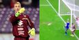 Watch as Joe Hart makes yet another costly blunder for Torino