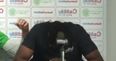 Kolo Toure hangs head as he mishears question and reveals favourite singer