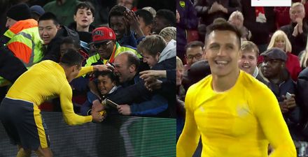 Watch the lovely moment Alexis Sanchez gifted his shirt to an excited young fan