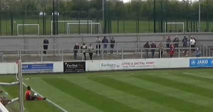 Weird non-league attempt at a fancy throw-in doesn’t go to plan whatsoever