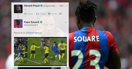 Injured Crystal Palace defender blames hacker for bizarre response to Gerard Pique