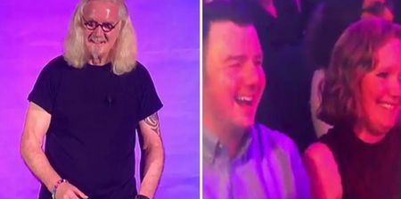 WATCH: Billy Connolly had everyone in stitches by making jokes about his ill health