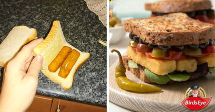This Birds Eye fish finger sandwich is perhaps the worst fish finger sandwich ever made