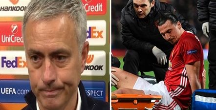 Jose Mourinho provides an update on the injuries to Zlatan Ibrahimovic and Marcos Rojo