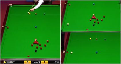 This snooker shot will surely be the best you’ll see at this year’s World Championship