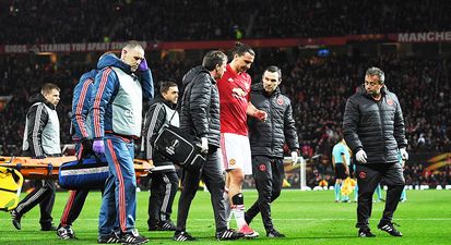 Zlatan Ibrahimovic is ruled out for the season as ligament damage is ‘confirmed’