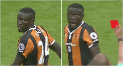 Hull City striker was right to be shocked by ludicrous red card against Watford