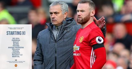 Jose Mourinho reinstates Wayne Rooney as he comes to terms with injury crisis