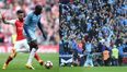 Man City fans are (somewhat unfairly) mocked for empty seats at Wembley