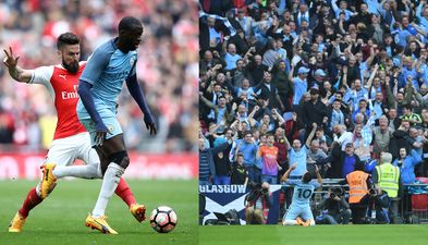 Man City fans are (somewhat unfairly) mocked for empty seats at Wembley