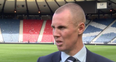 Celebrating Celtic fans nearly drown out Kenny Miller’s post-match interview