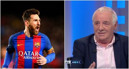 Irish football pundit gets into very heated radio row over Lionel Messi comments