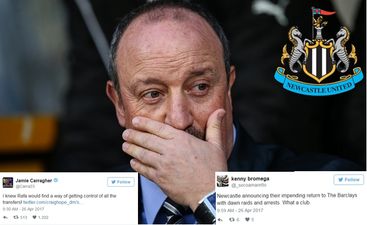 Everyone is making the same joke about Newcastle United after their recent visit from the HMRC