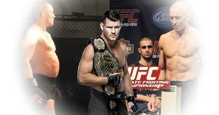 Michael Bisping has his say on Georges St-Pierre’s unfamiliar physique ahead of super-fight