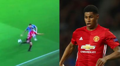 Sensational Marcus Rashford touch leaves Nicolas Otamendi for dead