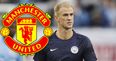 Manchester United and Manchester City fans react to Joe Hart reports