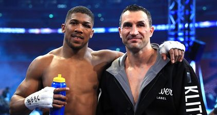 Wladimir Klitschko’s first tweet since Anthony Joshua defeat is the epitome of class