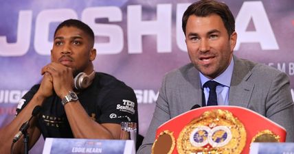 Eddie Hearn has terrible news for fans hoping to see Anthony Joshua vs. Tyson Fury next