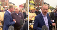 Lib Dem leader Tim Farron gets into an altercation with angry Brexit voter