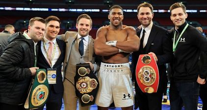 Here’s why Anthony Joshua could soon lose one of his world titles