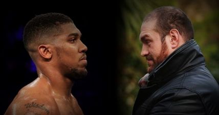 Anthony Joshua got some very good advice from Tyson Fury back in 2013