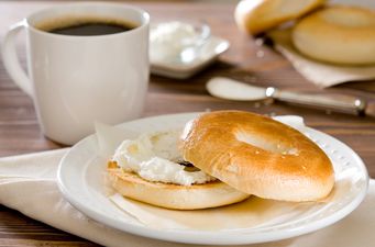 Someone has combined bagels with coffee and we’re just not sure about it