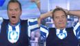 Watch as Jeff Stelling reacts to the heartbreaking late goal that sent his beloved Hartlepool down