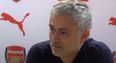 Jose Mourinho couldn’t resist having a cheeky pop at Arsenal in his post-match interview