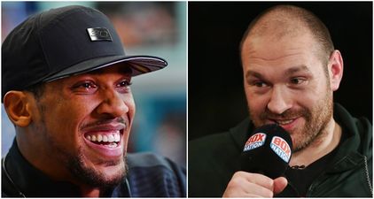 Here’s what Tyson Fury said after he first sparred Anthony Joshua back in 2010