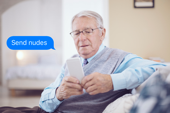 Exposed: Stock image models have been caught texting salacious messages