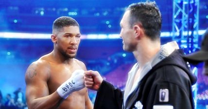 It sure sounds like Wladimir Klitschko is going to be next up for Anthony Joshua