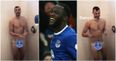 Oh this? Just Romelu Lukaku ordering Morgan Schneiderlin to dance in world’s tiniest underpants