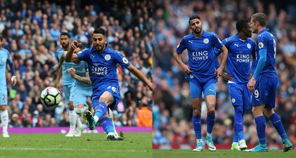 Football fans believe Riyad Mahrez’s disallowed penalty should have been retaken, and here’s the image that shows why