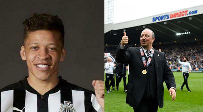 Leaked Dwight Gayle picture appears to confirm new Newcastle kit AND new shirt sponsor