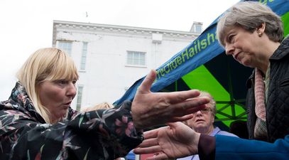 “The fat cats keep the money…” – Watch as Theresa May is confronted by angry voter