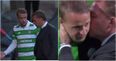 Brendan Rodgers plants kiss on Leigh Griffiths after touchline dispute