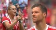 Watch Anastacia delay the final 45 minutes of Xabi Alonso and Philipp Lahm’s careers