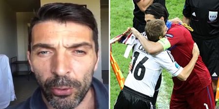 Gianluigi Buffon’s tribute to Philipp Lahm is the classiest thing you’ll see