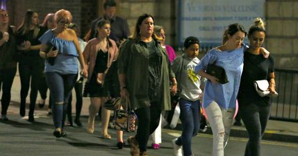 Woman leads 50 teenagers to safety from Manchester Arena following attack