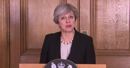 Theresa May announces that UK terror threat level has been raised from severe to critical