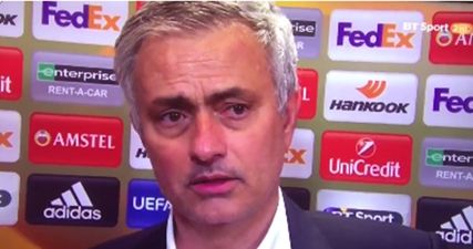 Jose Mourinho lays down the challenge for Ed Woodward in his post-match interview