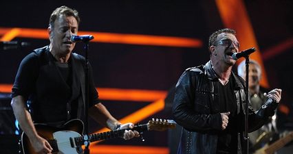 Bono tells Jimmy Kimmel about a great piece of advice he received from Bruce Springsteen