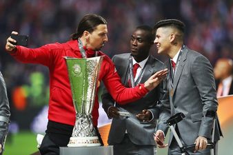 Zlatan Ibrahimovic has come up with the best use of the Europa League trophy we’ve seen yet