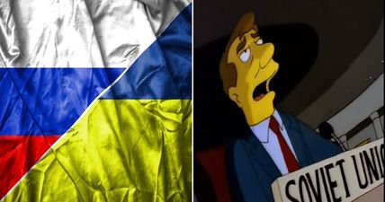 Ukraine wins bizarre Twitter row with Russia with truly excellent Simpsons reference