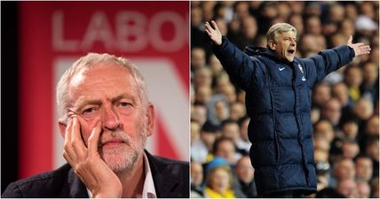 Jeremy Corbyn was asked about Arsene Wenger on the campaign trail