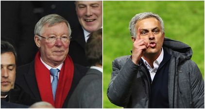 Jose Mourinho probably won’t like Sir Alex Ferguson’s latest comments