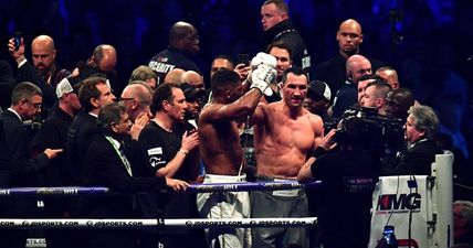 Wladimir Klitschko’s black eye took quite some time to go away after Anthony Joshua war