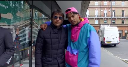 Antonio Conte makes grime debut but he doesn’t appear to know an awful lot about it